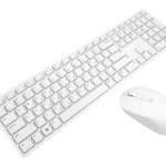 Dell Pro Wireless Keyboard and Mouse - KM5221W - Arabic (QWERTY) - White 580-AKFH